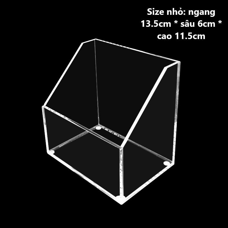 Kệ hộc bằng mica lưu trữ mặt nạ mỹ phẩm