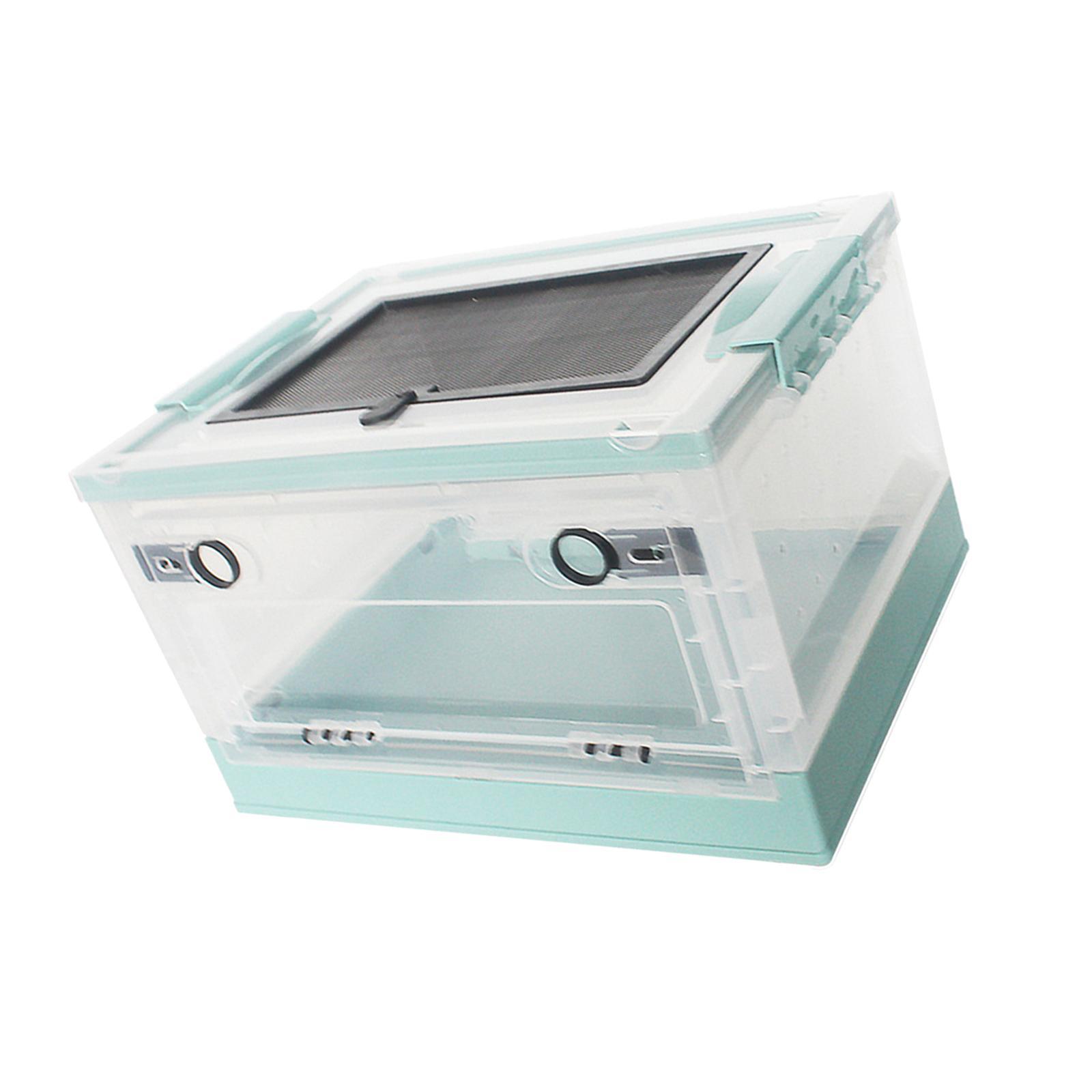 Reptile Breeding Box Cage Habitat Insect Hamster Feeding Box Pet Terrarium Tank for Lizard Scorpion Mouse Hedgehog