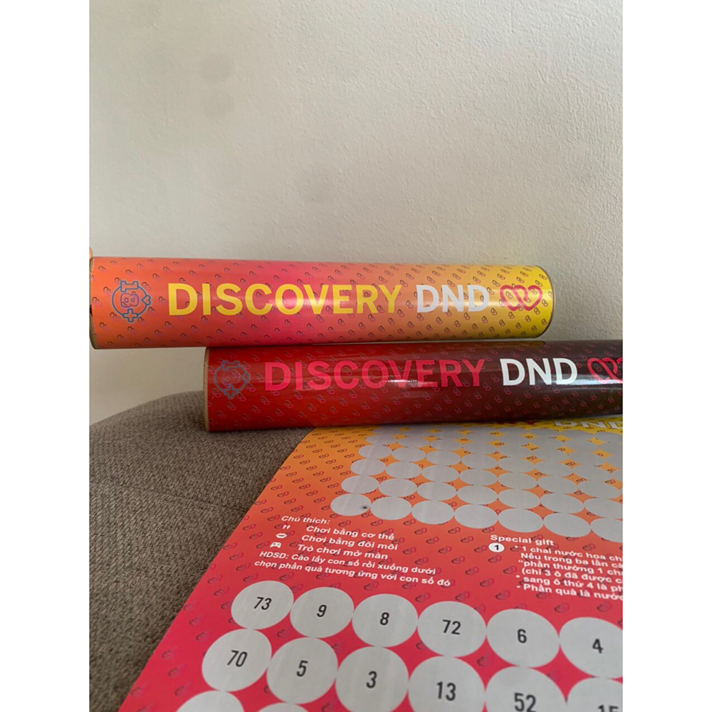 [Che Tên] Bảng Drinking Game DND Discovery Bad Bed Make Love 2.0 Trò Chơi Dành Cho Cặp Đôi
