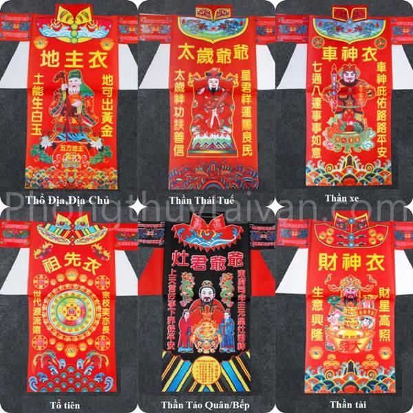 Áo cúng Tổ tiên,Thần,Phật SIÊU đẹp,tiện lợi,đủ loại