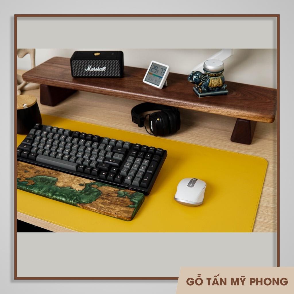 Kệ bàn gỗ | Kệ màn hình | Kệ máy tính bàn - 20x100cm