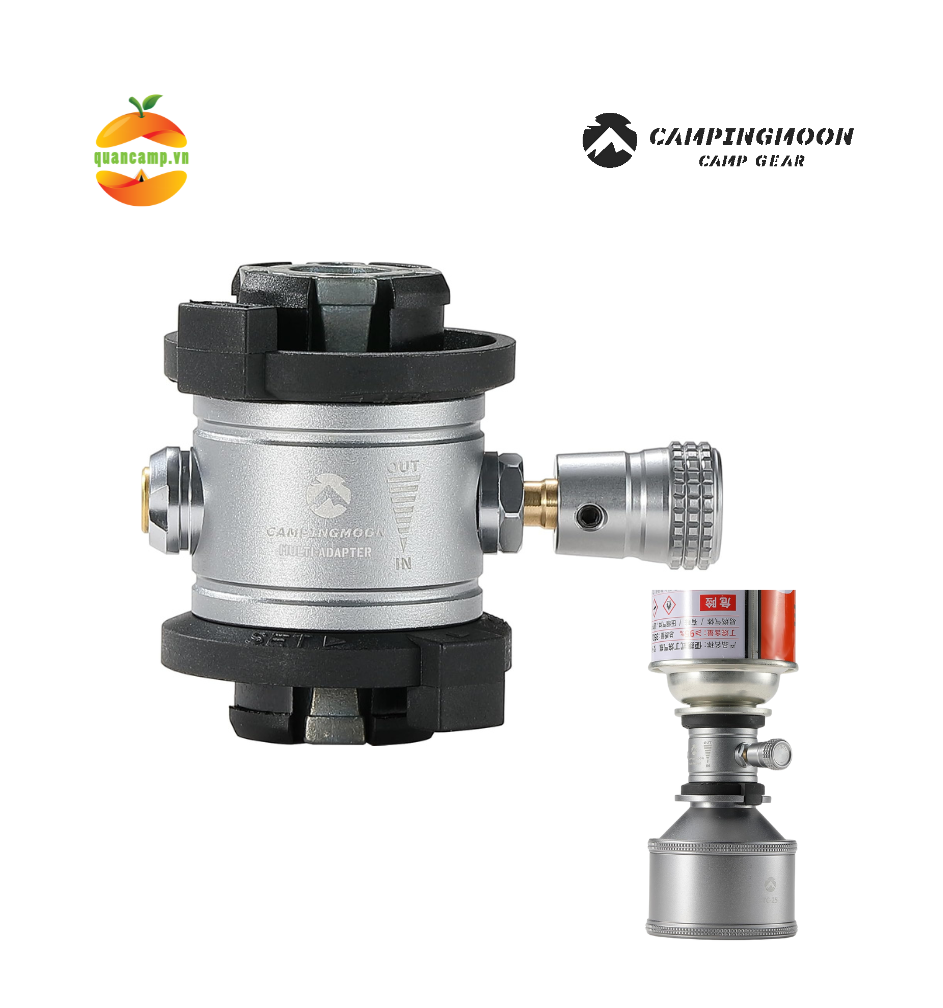 Phụ kiện đầu nối sang chiết bình gas mini Campingmoon Z15-CB