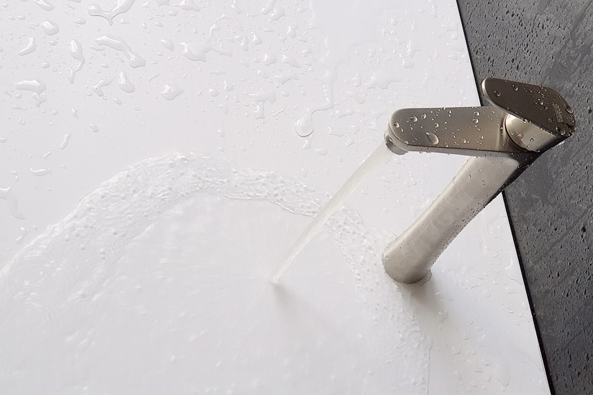 Vòi lavabo điếu nóng lạnh, Inox SUS 304 Eurolife EL-T023