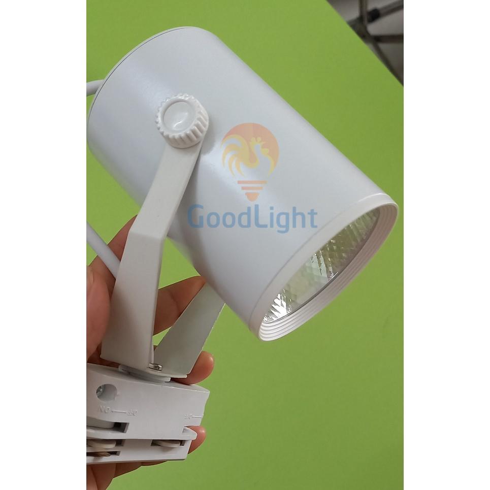 Đèn led rọi ray COB R02 10W goodlight,chiếu sáng showroom,shop thời trang, chiếu điểm sản phẩm
