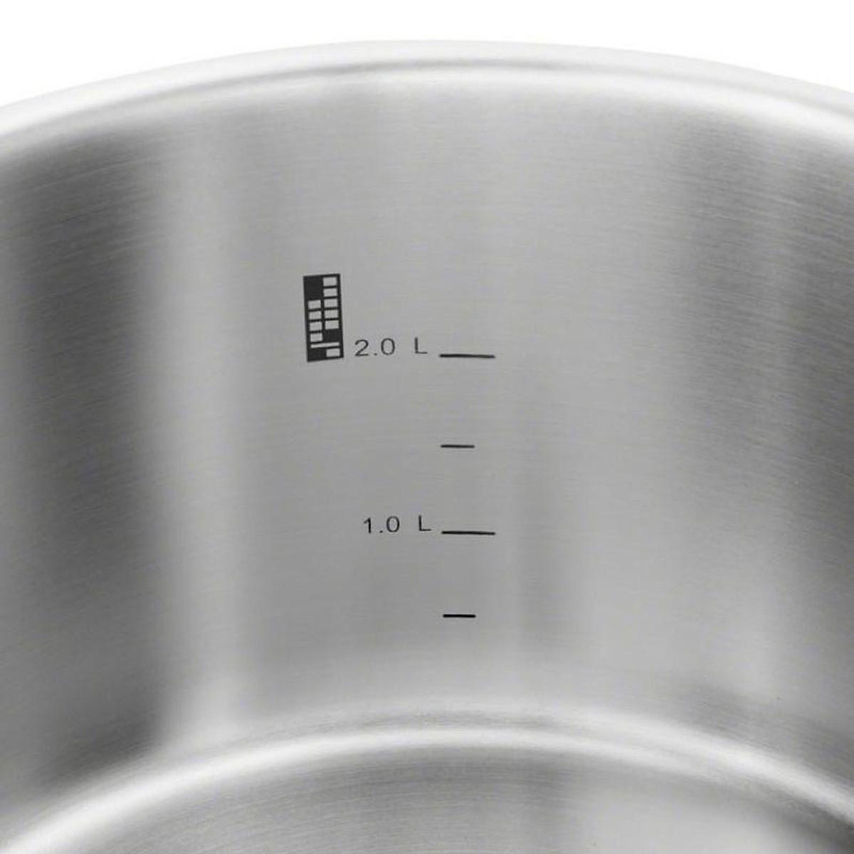 Bộ Nồi Bếp Từ Zwilling Vitality 5 Món, Chất Liệu Thép Không Gỉ, Dẫn Nhiệt Tốt, Dùng Cho Mọi Loại Bếp, Nhập Đức - Vitaly-Vung Kính