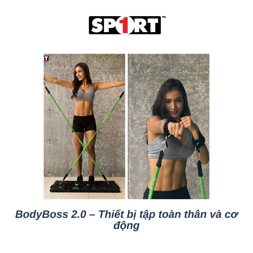 Dụng Cụ Tập Gyms Toàn Thân Tại Nhà BODYBOSS SPORT1 - Phòng gym thu nhỏ, tiện lợi, phù hợp mọi không gian. Sport1