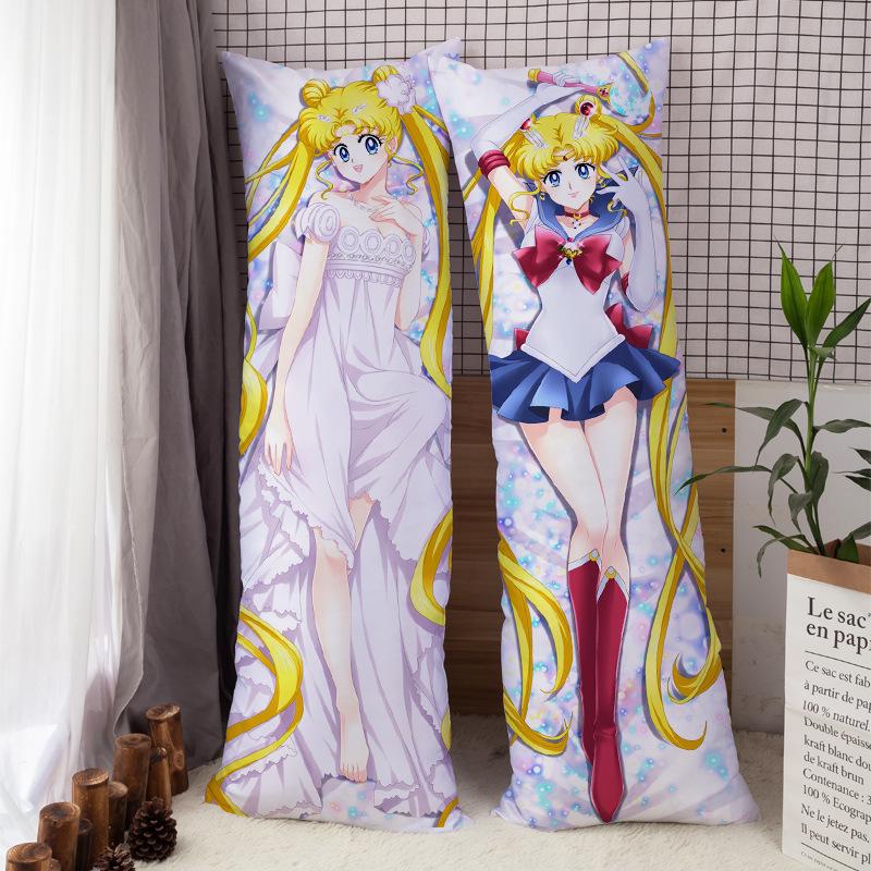 Thủy Thủ Mặt Trăng Dakimakura Áo Gối Ôm Sát Cơ Thể Ruột Gối Gợi Cảm Anime Nhật Bản Game Áo Gối Otaku Gối