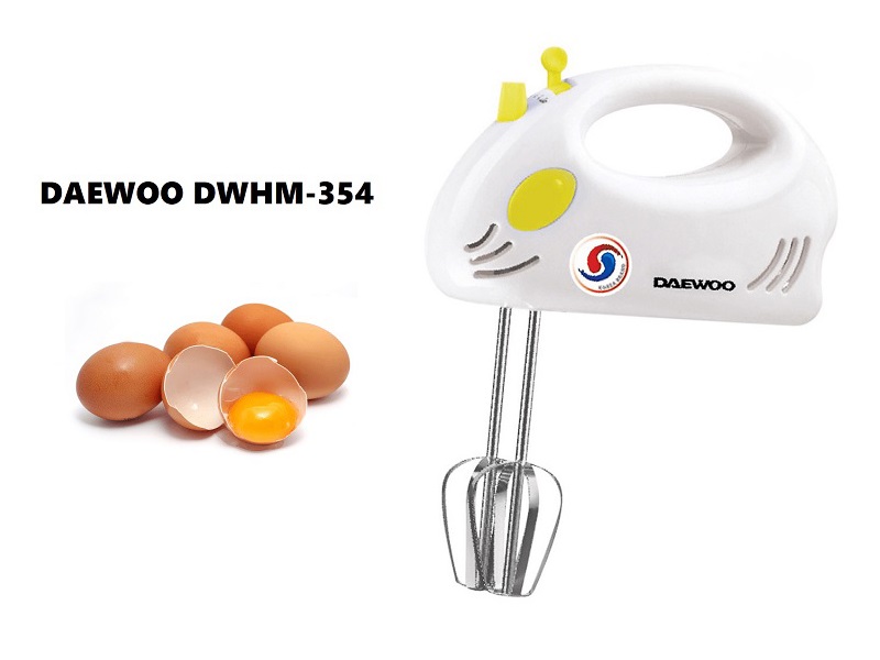 Máy đánh trứng cầm tay Daewoo DWHM-354 - Hàng chính hãng