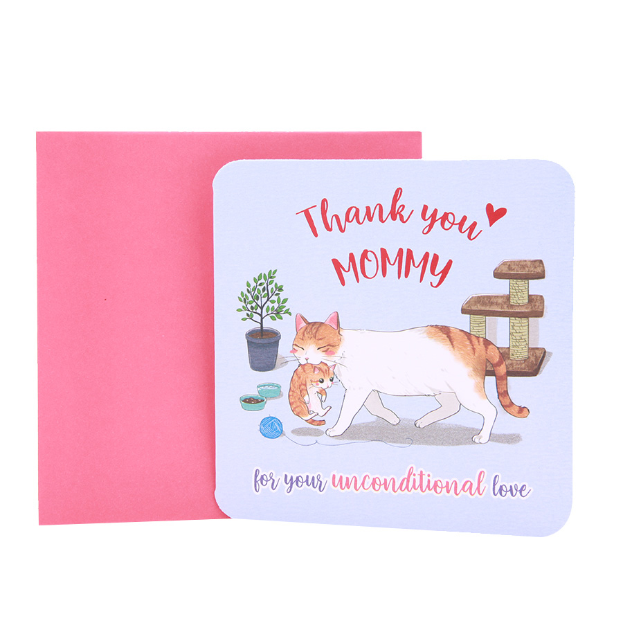 Thiệp tặng mẹ Thank you Mom