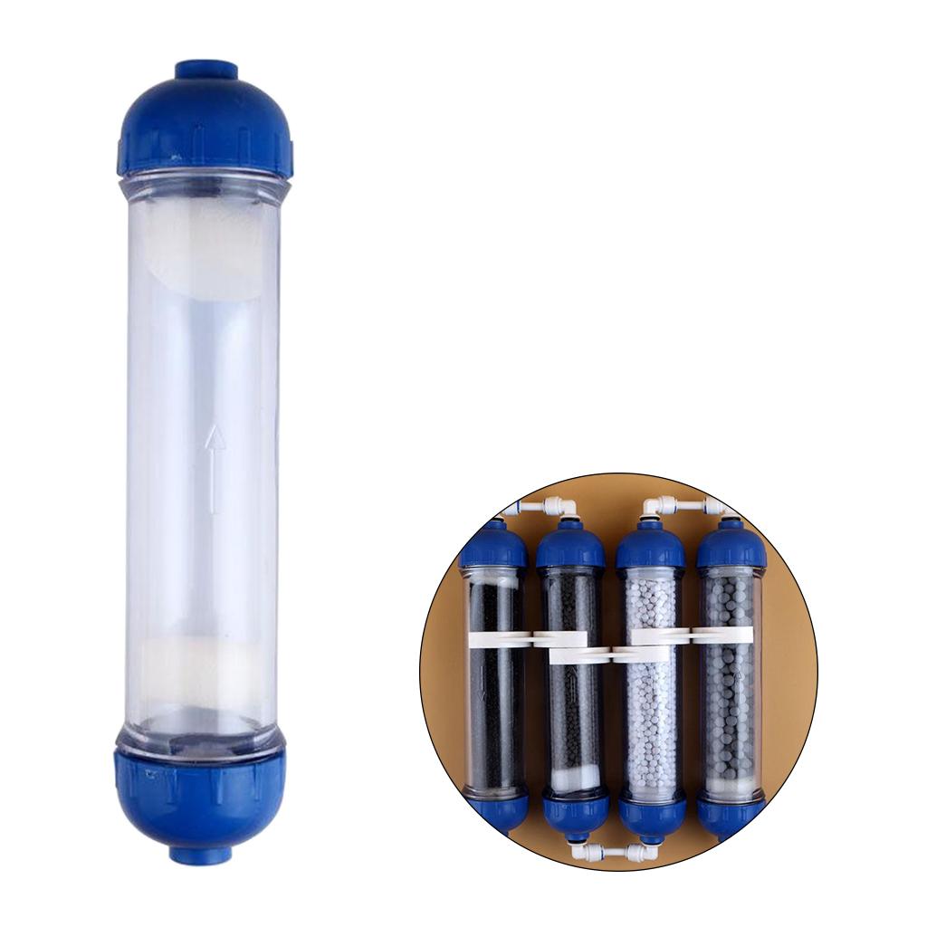 Transparent Water Filter Housing Refill Filter Shell Inline Reverse Osmosis