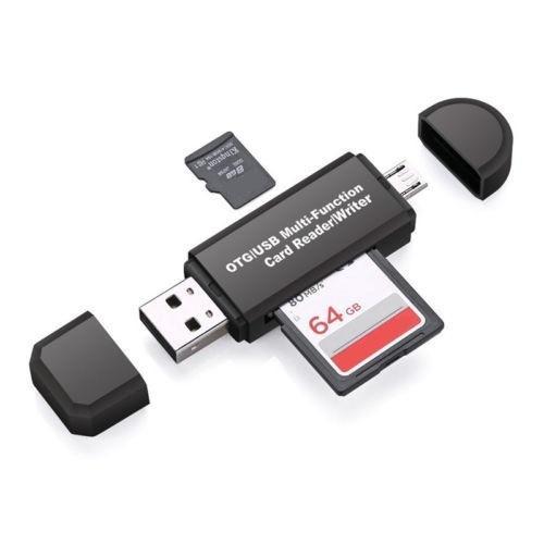 Đầu đọc thẻ nhớ hỗ trợ đầu cắm USB 2.0 OTG Micro SD/SDXC TF cao cấp cho máy tính