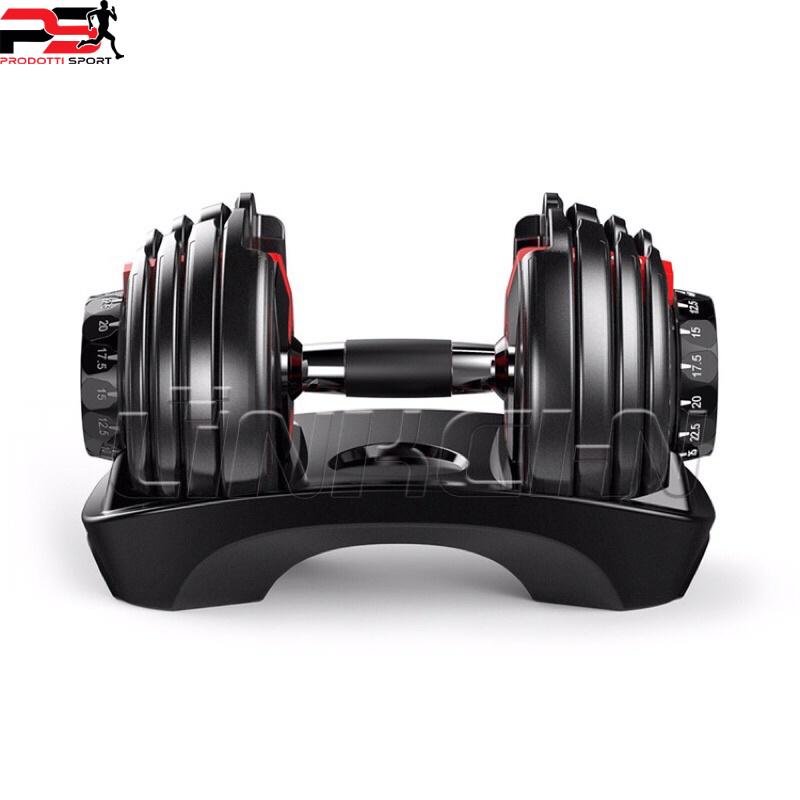 Tạ tay Dumbell 24kg-48kg điều chỉnh khóa số tự động,đa năng Cao Cấp (có khay đựng