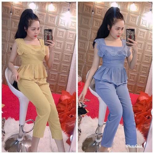 SET BỘ THỜI TRANG MẶC NHÀ CHẤT LIỆU ĐŨI-DUI8686