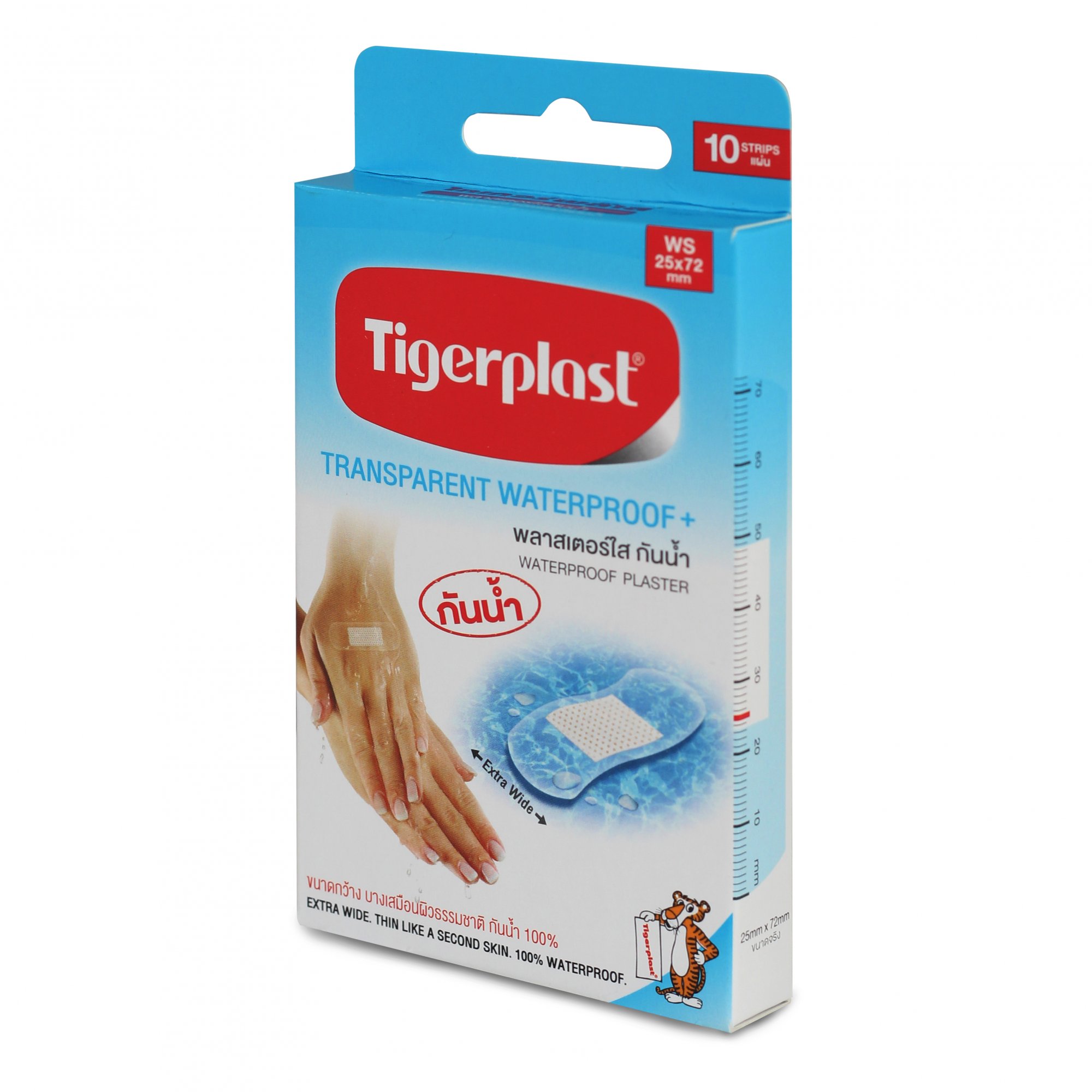 Băng cá nhân Tigerplast Waterproof - 19mmx40mmx10pcs