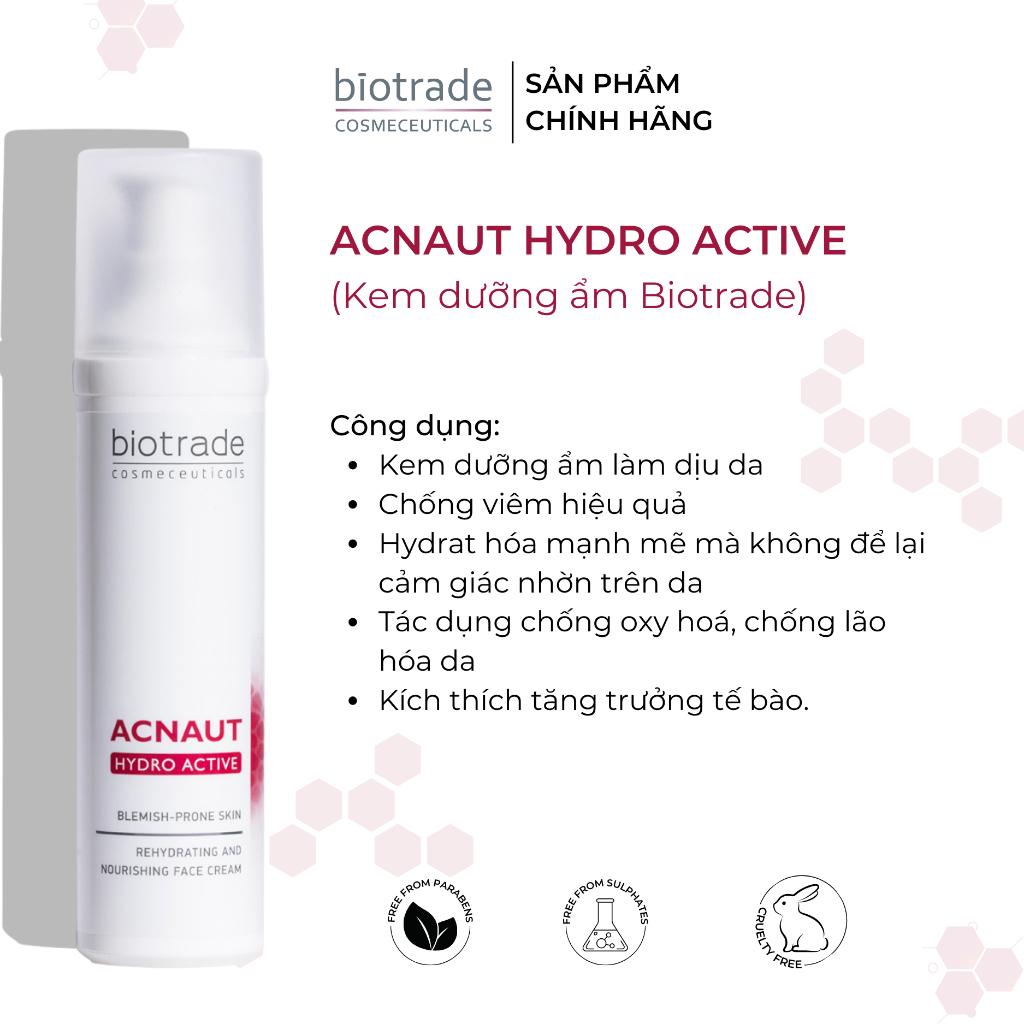 Hình ảnh Kem Dưỡng Ẩm Phục Hồi Biotrade Acnaut Hydro Active Cream 60ml