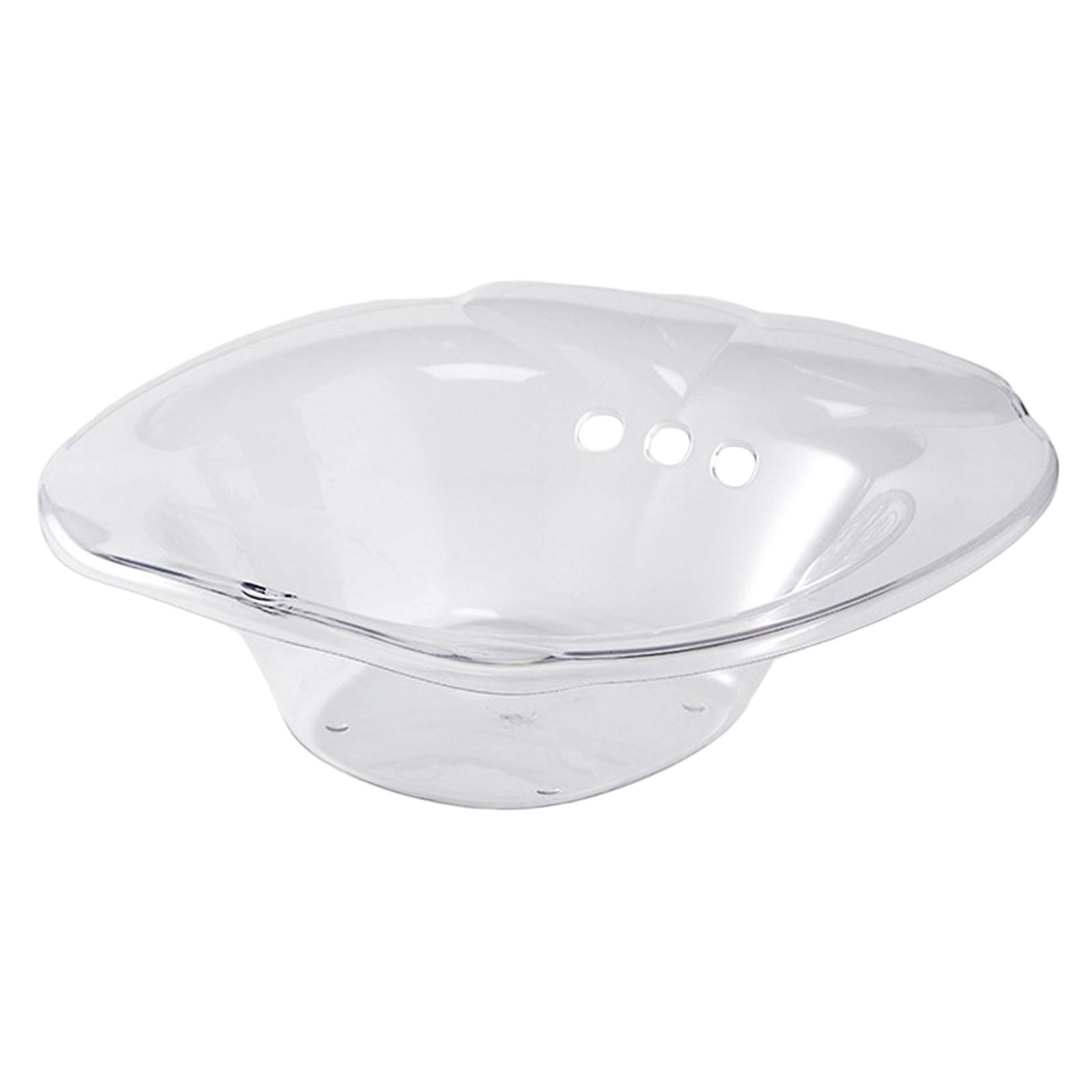 Toilet Bidet Overflow Bidet Basin for for Postpartum Care women Transparent