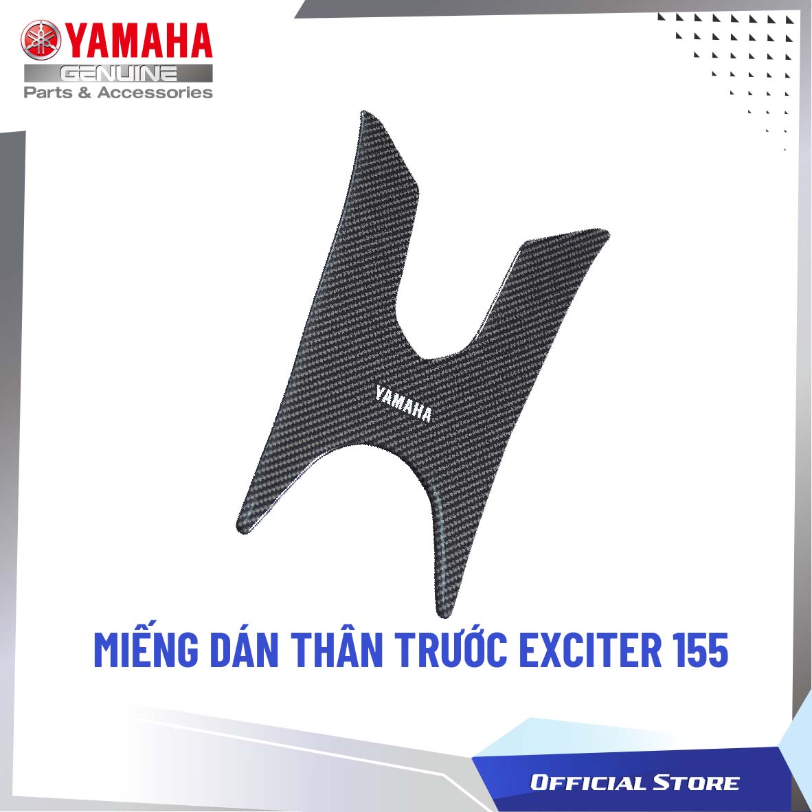 MIẾNG DÁN CARBON THÂN TRƯỚC - EXCITER 155