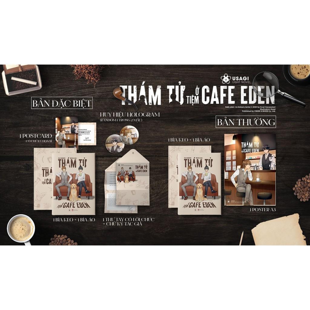 Sách - Thám Tử Ở Tiệm Cafe Eden