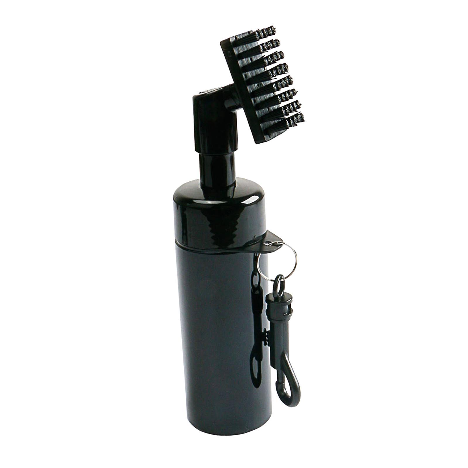 Golf Club Brush with Groove Cleaner with Water Bottle Equipped with Water Spray Device