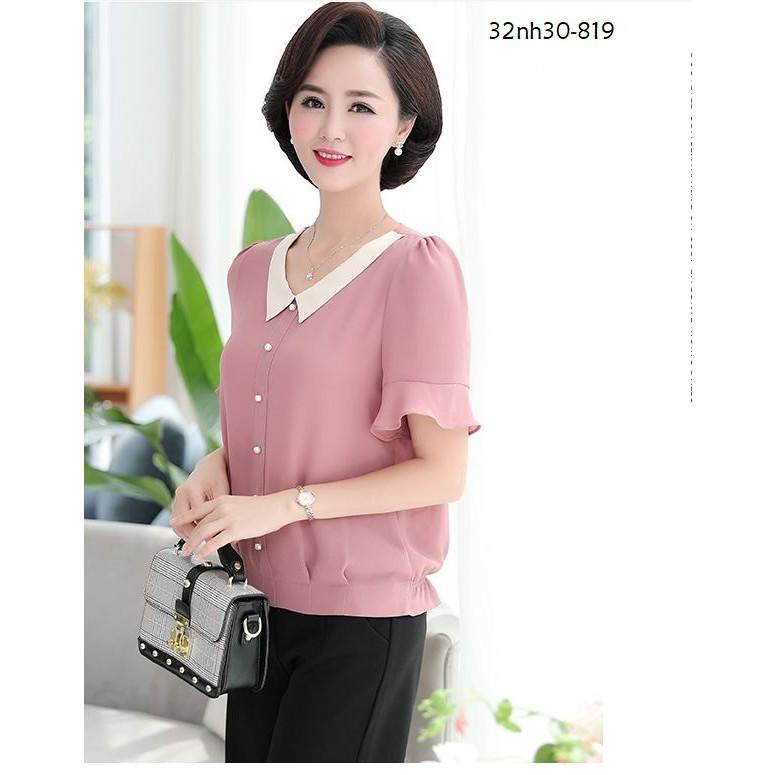 Tk775-819-ÁO KIỂU TRUNG NIÊN THIẾT KẾ s-6xl