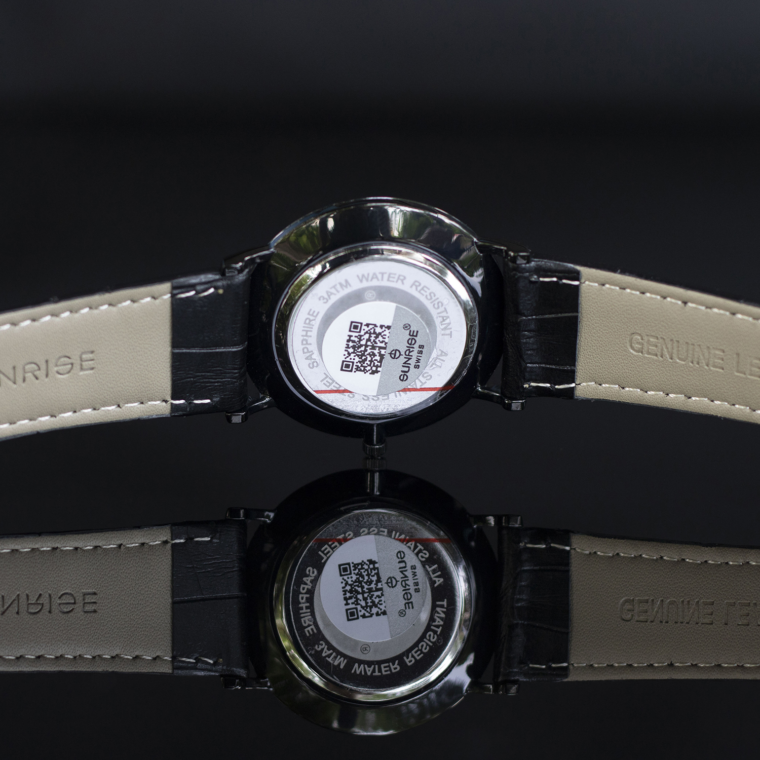 Đồng hồ nam Sunrise DM6929SWA [Full Box] - Kính Sapphire, chống xước, chống nước - Dây da cao cấp