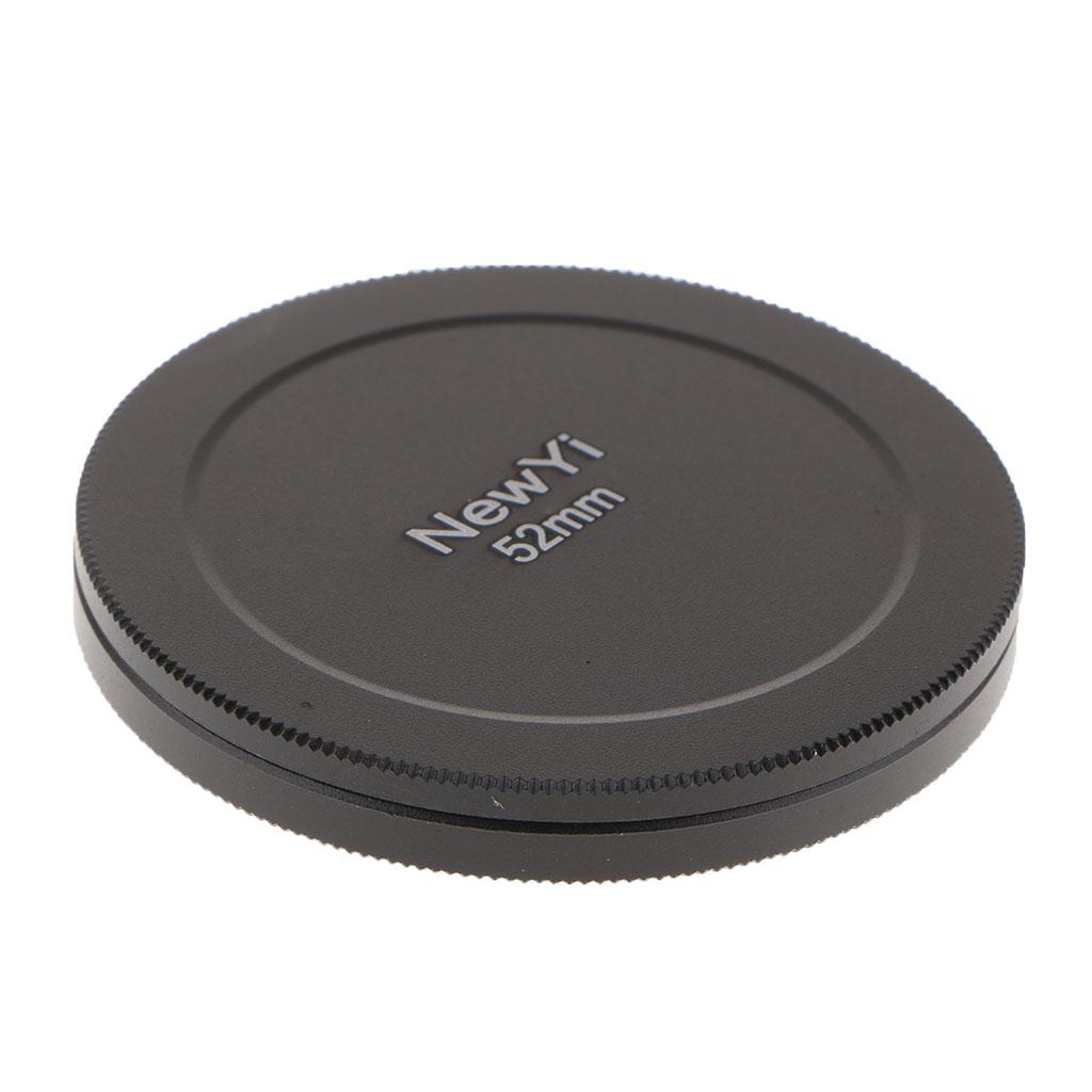 52mm Camera Lens Filter Storage Case Metal Protection Cover