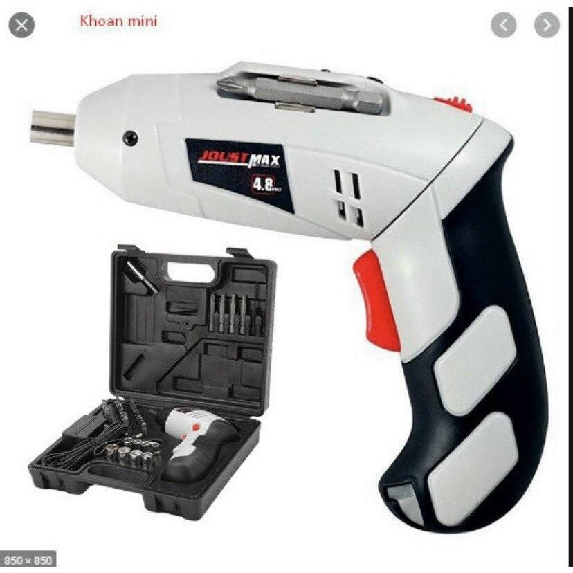 Bộ khoan tích điện , bộ tháo vit đa năng 45 chi tiết cao cấp tiện lợi mở cả thế giới trong tay.