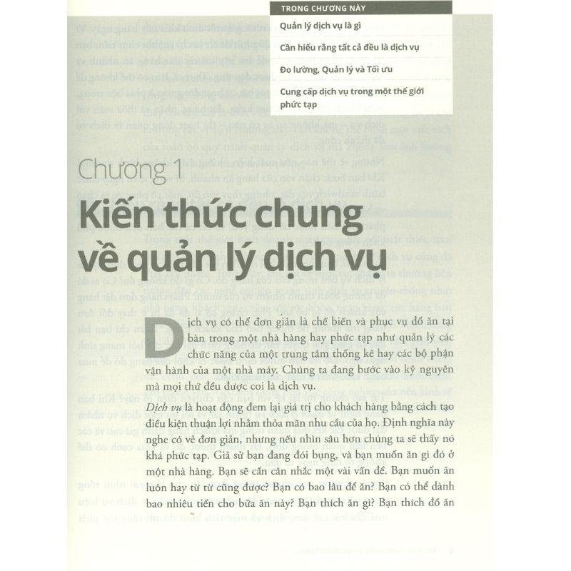 Quản lý dịch vụ for Dummies