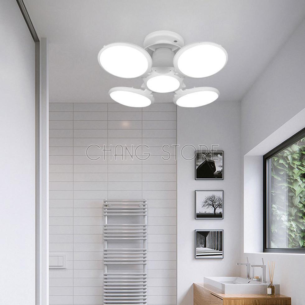 Đèn LED tích điện năng lượng mặt trời 5 chế độ hình 4 cánh hoa đuôi E27 có thể đóng mở