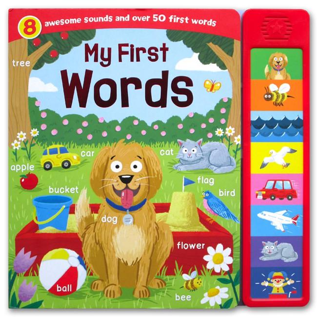 My First Words Super Sound Book with 8 Awesome Sounds And Over 50 First Words