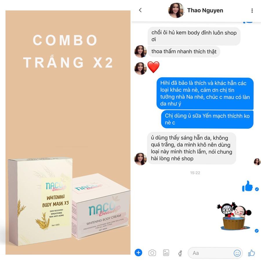 Kem Trắng Body Naco Beauty - Whitening Body Cream