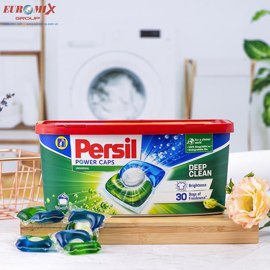 Viên Giặt Xả Persil Power Caps 14 Viên Expert