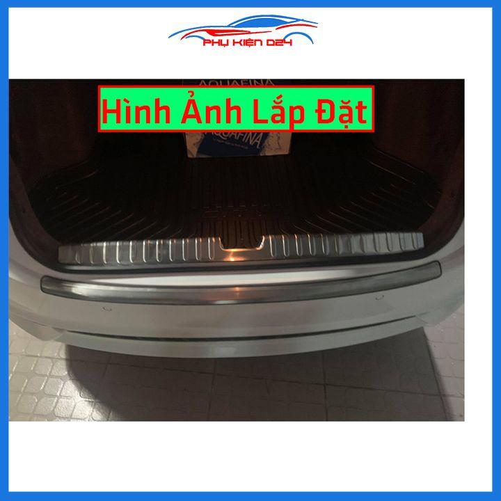 Ốp chống trầy cốp City 2015-2016-2017-2018-2019-2020 inox sáng bóng bảo vệ xe chống va đập