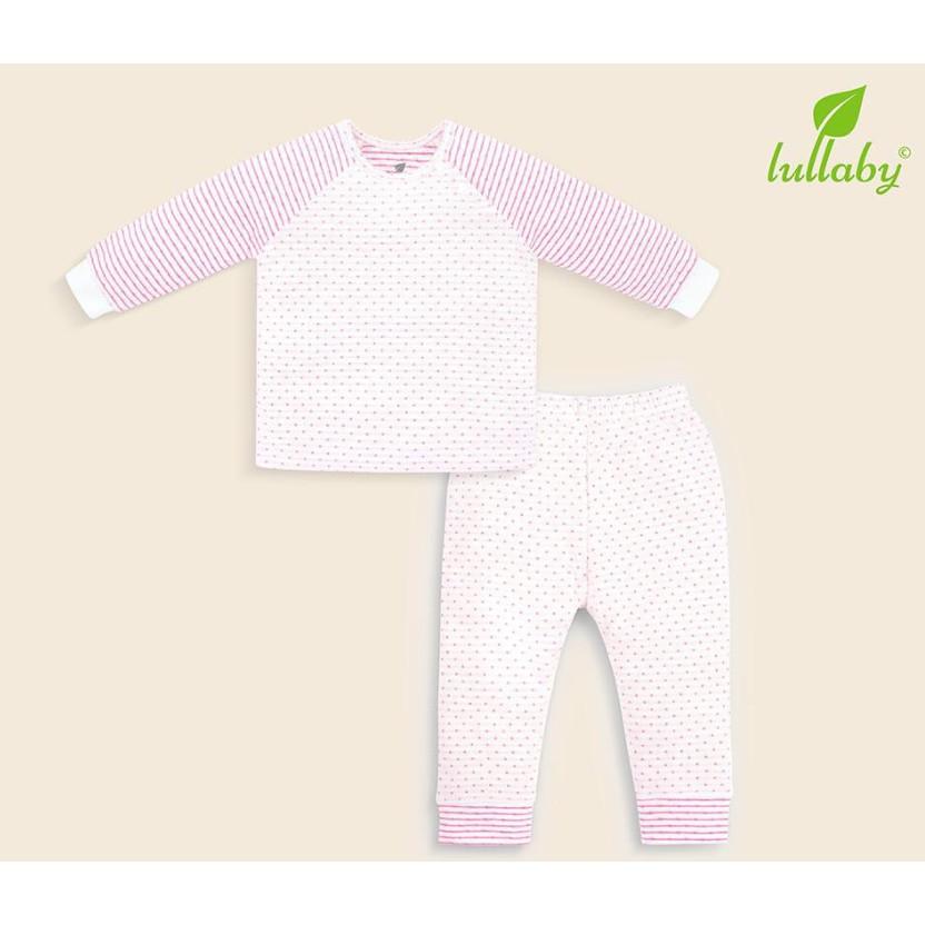 Bộ raglan/bổ nẹp cotton 2 lớp Lullaby