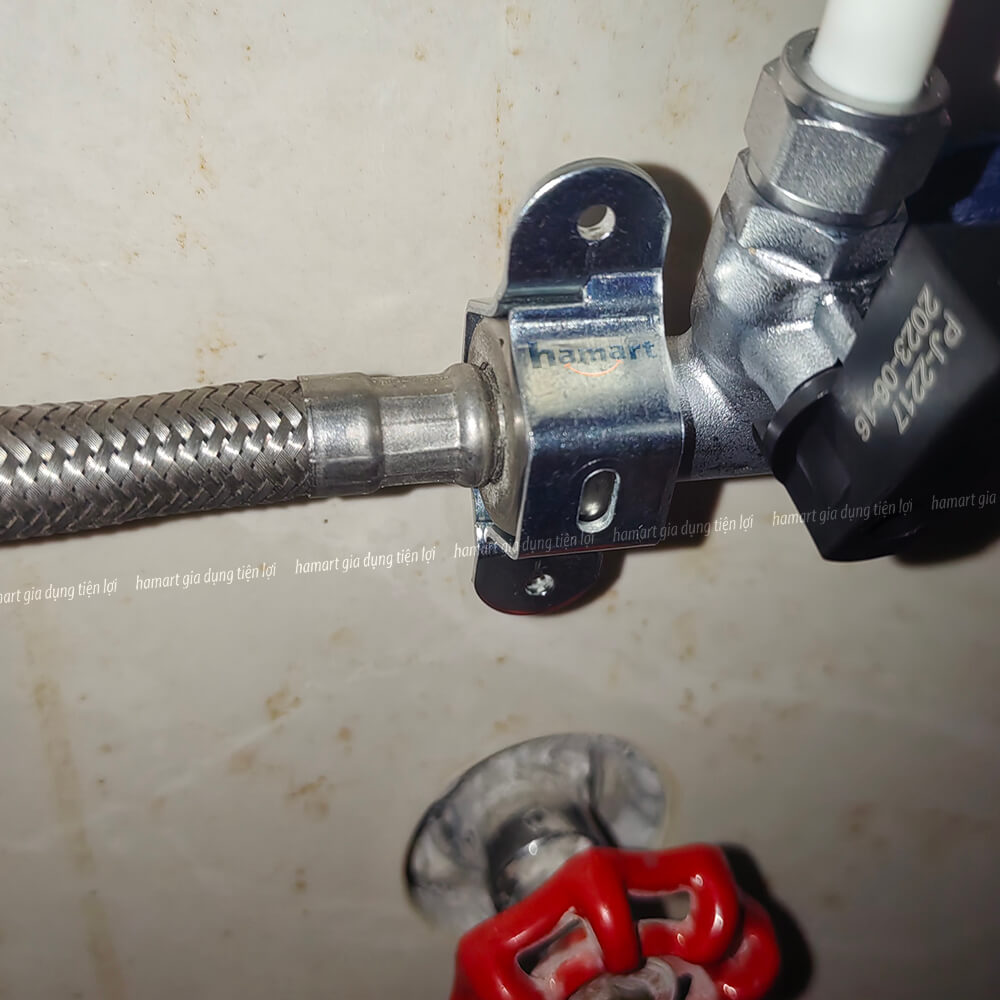 Cờ Lê Đầu Nối Ống Nước Phi 21 Dây Cấp Bồn Chậu Vòi Rửa Lavabo Nhà Tắm Tháo Lắp Ốc Lục Giác Đa Năng