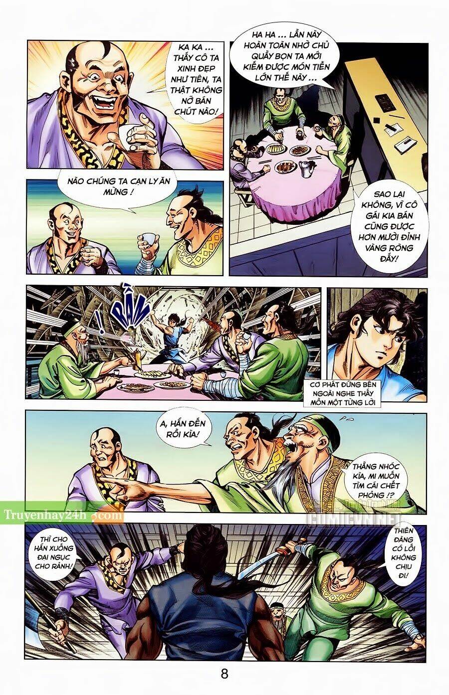 thiên tử truyền kỳ 1 - cơ phát khai chu bản chapter 28 9