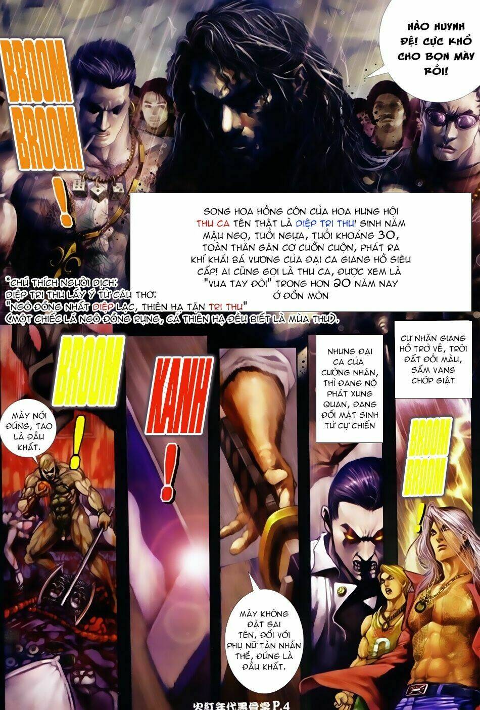 hỏa hồng niên đại hắc cốt đường chapter 3 4