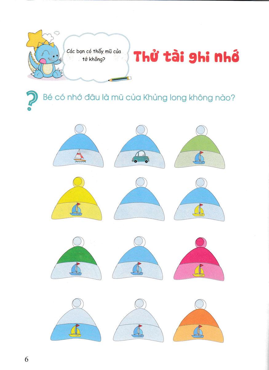 Khủng Long Tinh Nghịch - Sân Chơi Trí Tuệ - Giúp Bé Phát Triển Khả Năng Ghi Nhớ