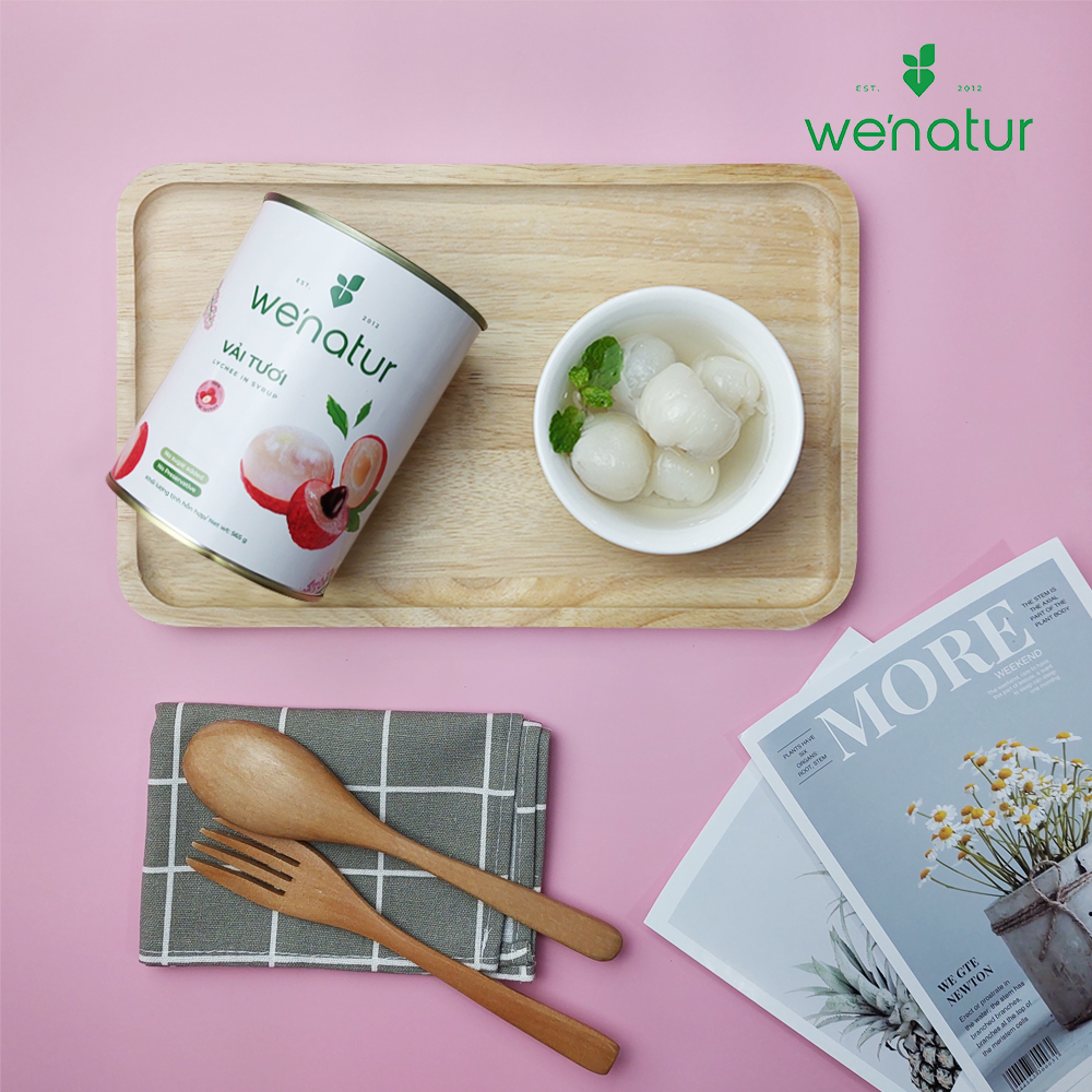 Combo 3 hộp Trái Cây Đóng Lon Các Loại we'natur
