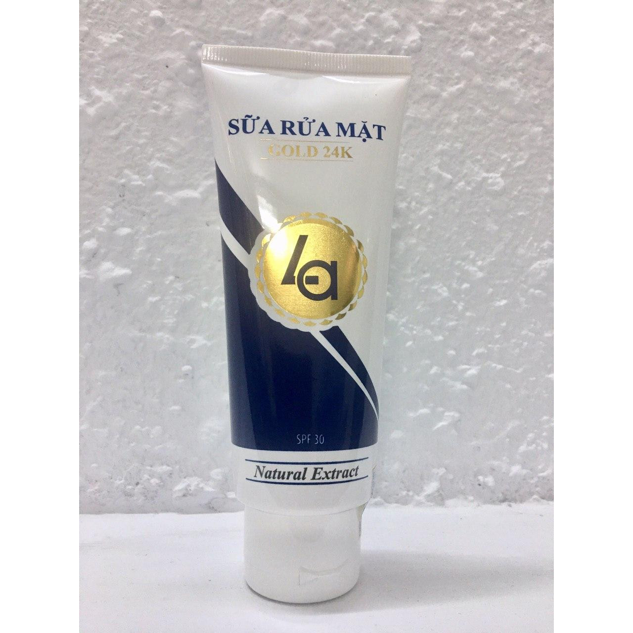 SỮA RỬA MẶT GOLD 24K LA