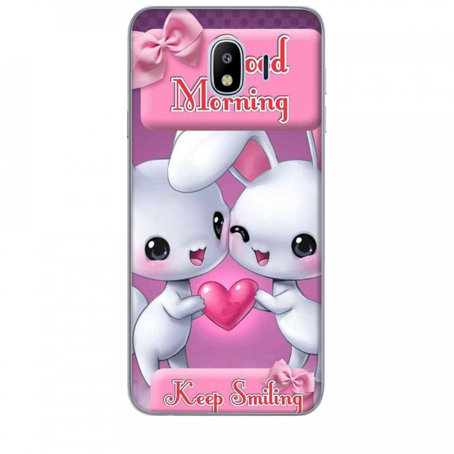 Ốp lưng dành cho điện thoại  SAMSUNG GALAXY J4 2018 Thỏ Con Đáng Yêu