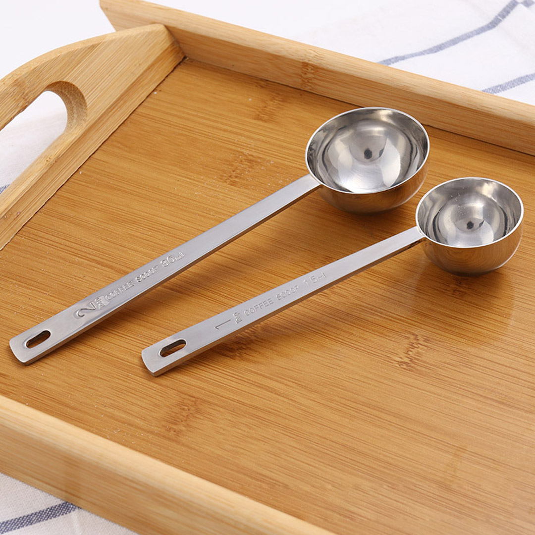 Muỗng đong cà phê Inox 304 cỡ 15ml & 30ml