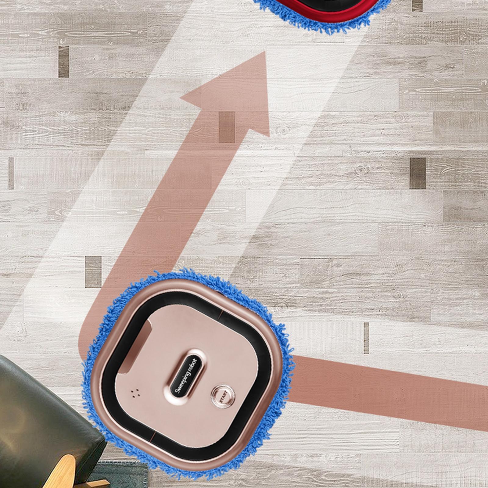 Smart  Mop  Mopping 2 in 1 Automatic for Hard Floor Rose Gold