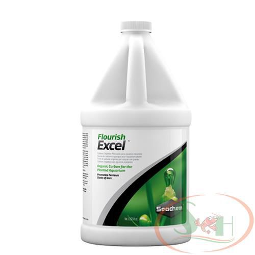 Diệt rêu hại Seachem Flourish Excel 100ml, 250ml, 500ml, 2L phân nước bổ sung co2 lỏng bể thủy sinh