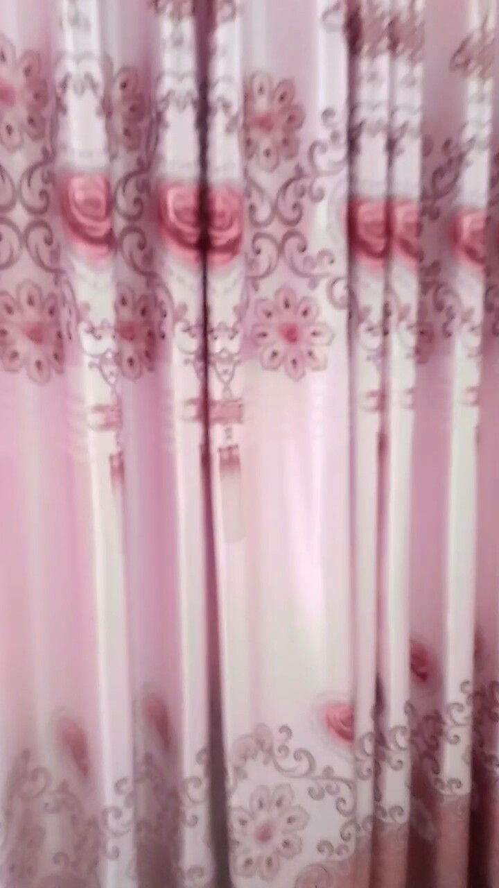 RÈM HAI MẶT HOA VĂN MÀU HỒNG NHIỀU KÍCH CỠ
