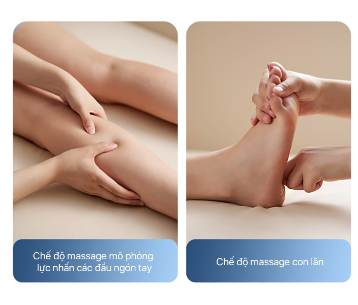 Máy Massage Chân Bấm Huyệt Đa Năng, Massage kiêm chườm nóng, giúp giảm đau mỏi, chống căng cơ, BH 12 tháng