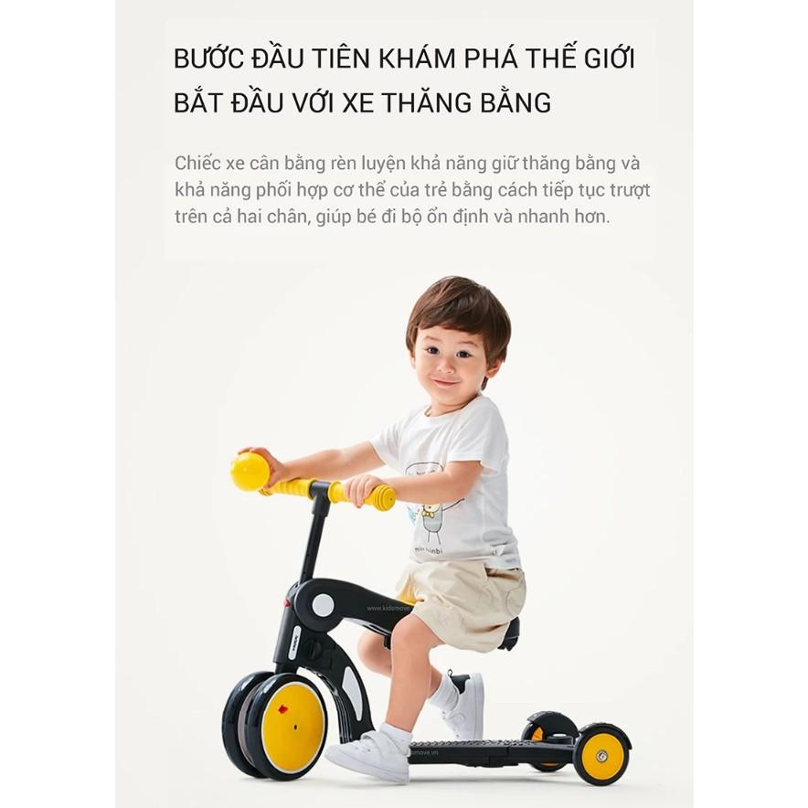 Xe scooter Freekids có tay đẩy tiện lợi 2020 5in1