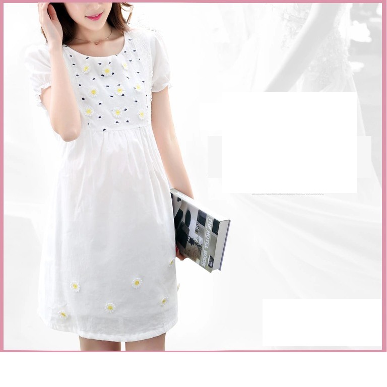 ĐẦM BẦU THÔ DR479 WHITE