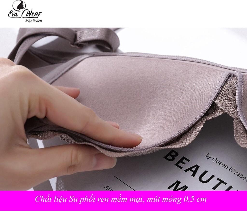 Áo Lót Ren Hoa BaBy Không Gọng Đệm Mỏng, Siêu Thông Thoáng AL33