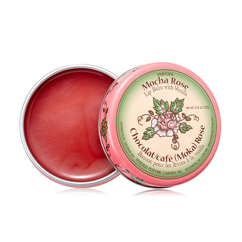 Son Dưỡng Rosebud Smith's Mocha Rose Lip Balm